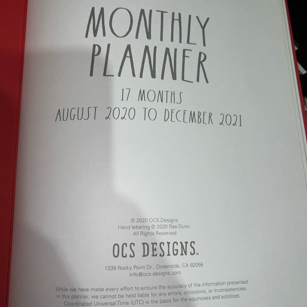 2021 Rae Dun Planner - Picture 3 of 10